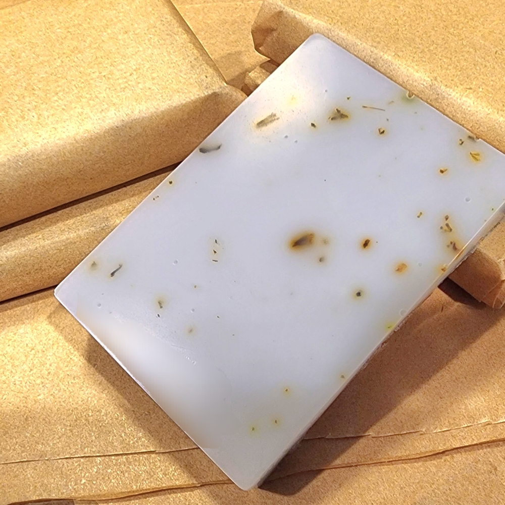 Handcrafted Lavender Breast Milk And Shea Butter Soap Bar